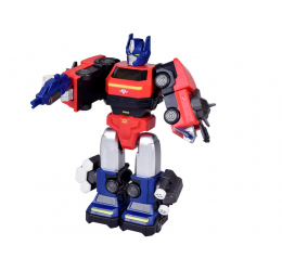Transformuojamas robotas „MAGNET MECHA“ geltonas
