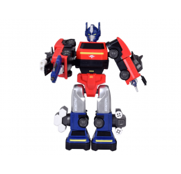 Transformuojamas robotas „MAGNET MECHA“ geltonas