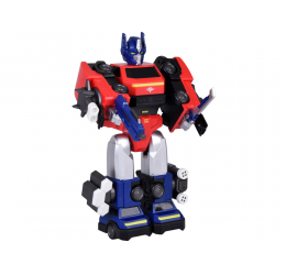 Transformuojamas robotas „MAGNET MECHA“ geltonas