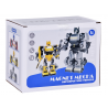 Transformuojamas robotas „MAGNET MECHA“ geltonas