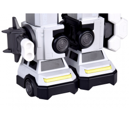 Transformuojamas robotas „MAGNET MECHA“ geltonas