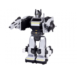Transformuojamas robotas „MAGNET MECHA“ geltonas