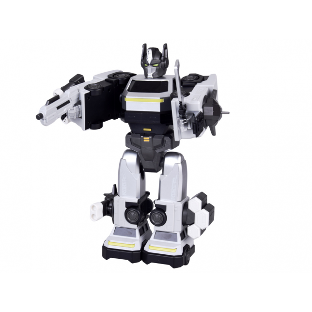 Transformuojamas robotas „MAGNET MECHA“ geltonas