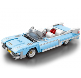 Konstruktorius - sportinis geltonas automobilis (319 det.)