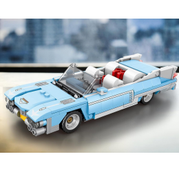 Konstruktorius - sportinis geltonas automobilis (319 det.)