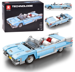 Konstruktorius - sportinis geltonas automobilis (319 det.)