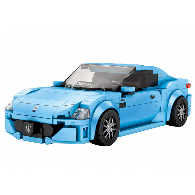 Konstruktorius - sportinis geltonas automobilis (319 det.)
