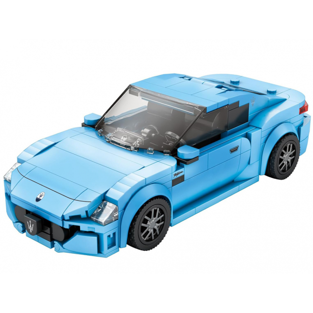 Konstruktorius - sportinis geltonas automobilis (319 det.)