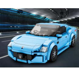Konstruktorius - sportinis geltonas automobilis (319 det.)