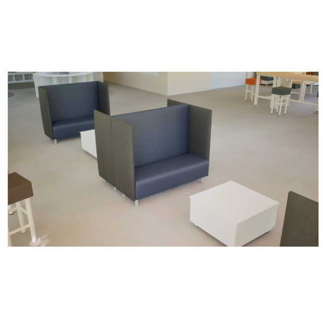 Betzold garsui nepralaidi sofa „SilentSeat“