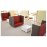 Betzold garsui nepralaidi sofa „SilentSeat“