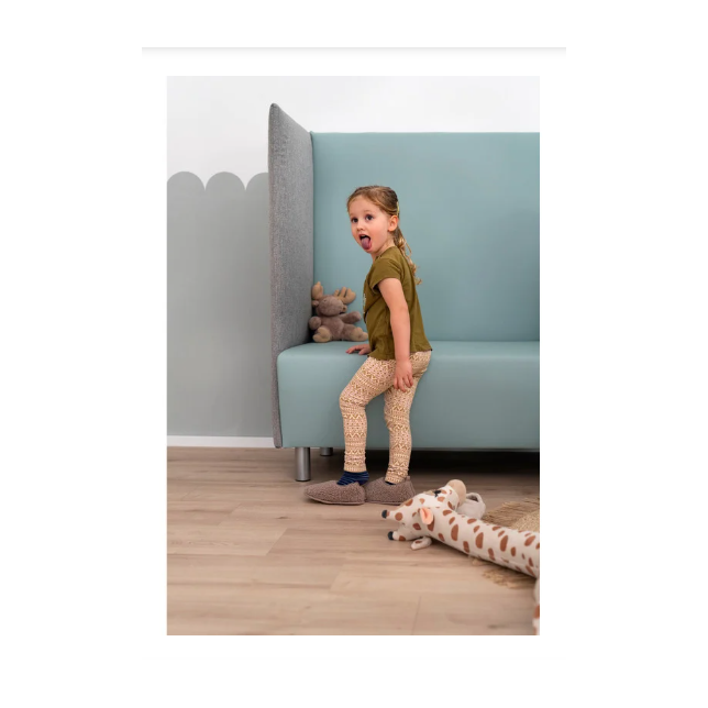 Betzold garsui nepralaidi sofa „SilentSeat“