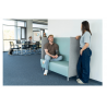 Betzold garsui nepralaidi sofa „SilentSeat“