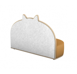 Betzold vaikiška sofa-lova „Fox“ su kilimėliu