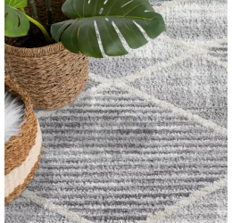 Kilimas ''Teppich Flair'' tamsiai pilkas, įvairių dydžių