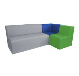 Modulo sofos rinkinys 3 daliu