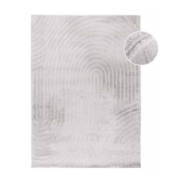 Kilimas ''Teppich Waves'' įvairių dydžių, ivory