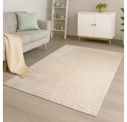 Kilimas ''Teppich Waves'' įvairių dydžių, beige