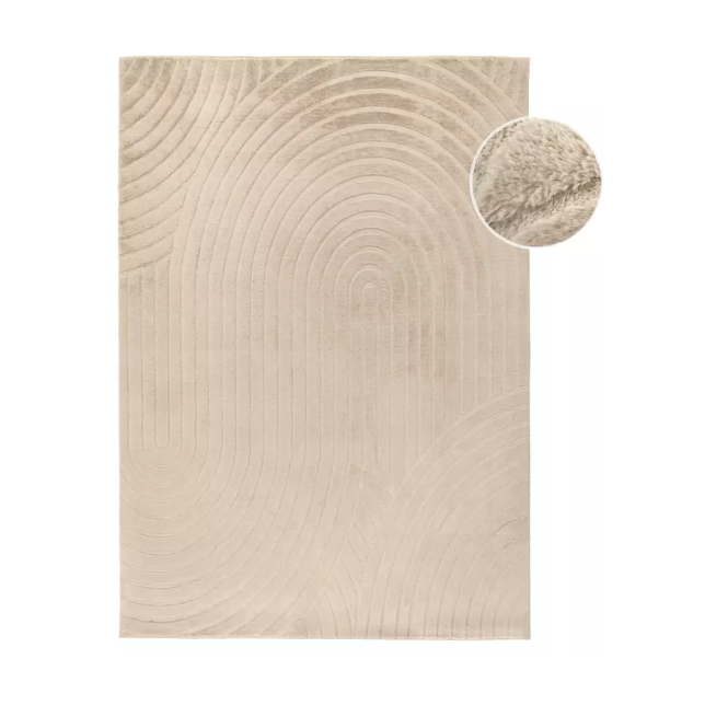 Kilimas ''Teppich Waves'' įvairių dydžių, beige