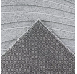 Kilimas ''Teppich Waves'' įvairių dydžių, sidabrinės spalvos