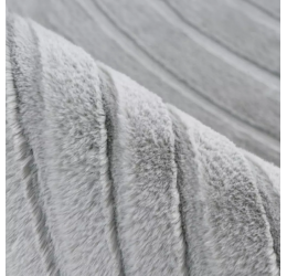 Kilimas ''Teppich Waves'' įvairių dydžių, sidabrinės spalvos