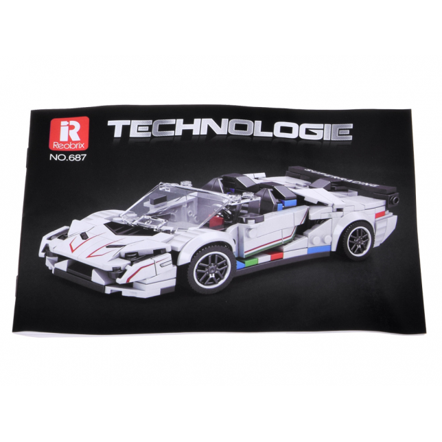Konstruktorius „White Super Sports Car“ 348d.