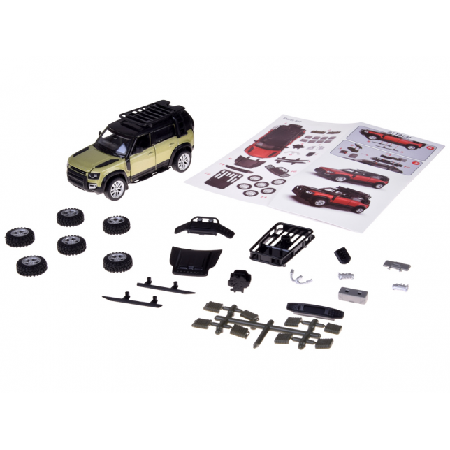Land Rover Defender 110 metalinės mašinėlės rinkinys