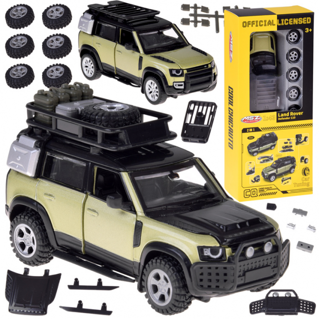 Land Rover Defender 110 metalinės mašinėlės rinkinys