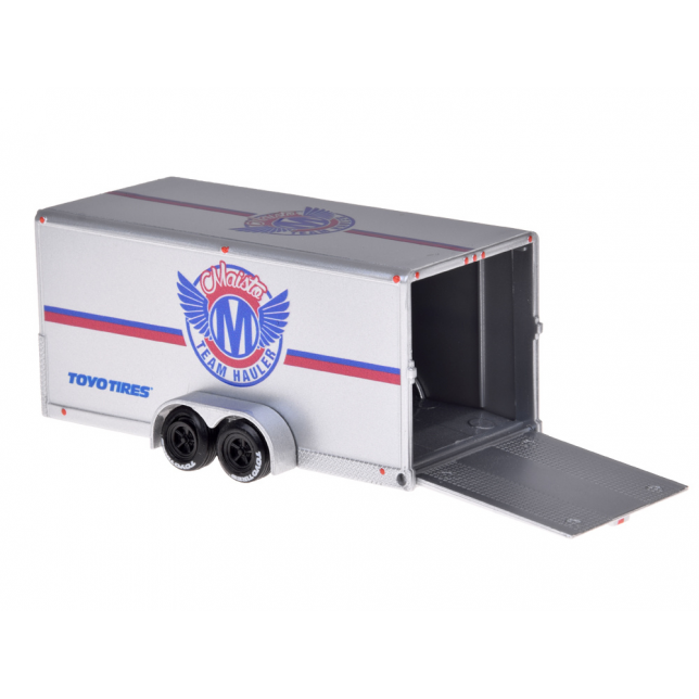Licencijuoti metaliniai automobiliai 1:64 – Volkswagen Van “Samba” ir Volkswagen Beetle su priekaba