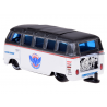 Licencijuoti metaliniai automobiliai 1:64 – Volkswagen Van “Samba” ir Volkswagen Beetle su priekaba