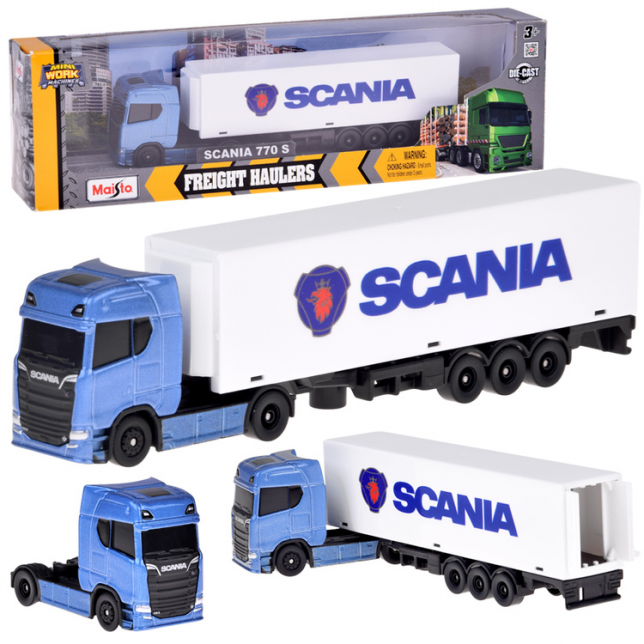 Licencijuotas Scania 770S vilkikas su priekaba
