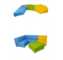 FUN kampinė sofa