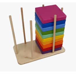 Mobilus stovas kvadratinėms pagalvėlėms 30 cm