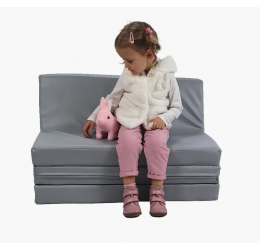 Sulankstoma minkšta sofa, eko odos