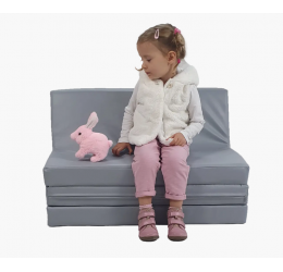 Sulankstoma minkšta sofa, eko odos