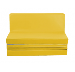 Sulankstoma minkšta sofa, eko odos