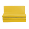 Sulankstoma minkšta sofa, eko odos