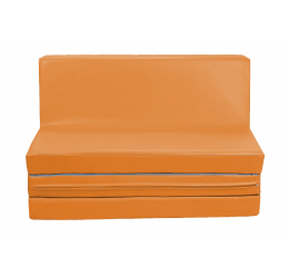 Sulankstoma minkšta sofa, eko odos