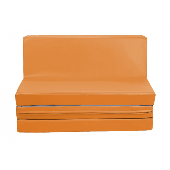 Sulankstoma minkšta sofa, eko odos