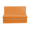 Sulankstoma minkšta sofa, eko odos