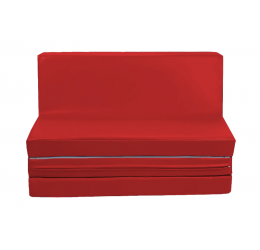 Sulankstoma minkšta sofa, eko odos