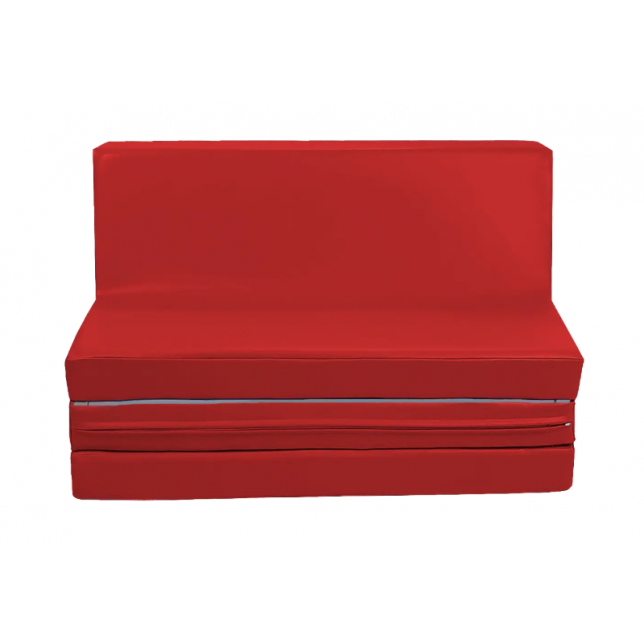 Sulankstoma minkšta sofa, eko odos