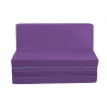Sulankstoma minkšta sofa, eko odos