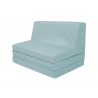 Sulankstoma minkšta sofa, eko odos