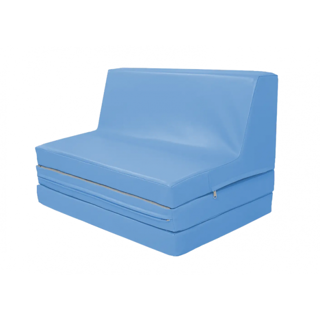 Sulankstoma minkšta sofa, eko odos