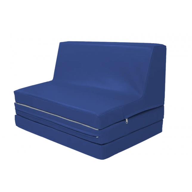 Sulankstoma minkšta sofa, eko odos