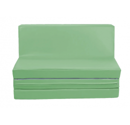 Sulankstoma minkšta sofa, eko odos