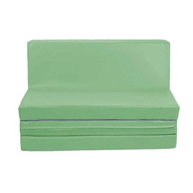 Sulankstoma minkšta sofa, eko odos