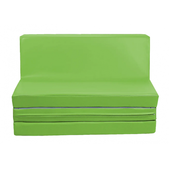 Sulankstoma minkšta sofa, eko odos