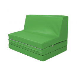 Sulankstoma minkšta sofa, eko odos